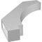 Ekena Millwork 4-in. W x 24-in. D x 32-in. H Imperial Architectural Grade PVC Knee Brace BRCP04X24X32IMP - alternate 6